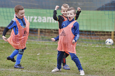 Deze knaap krijgt een tien op de Klaassen-juichmeter. © Pro Shots