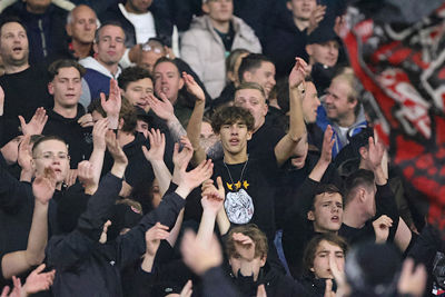 De opluchting is voelbaar in het stadion. © De Brouwer