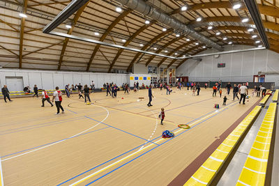 Sporthallen Zuid in Amsterdam is de plek van handeling. © Pro Shots