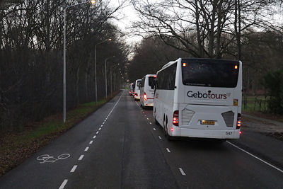 Op naar huis. Woensdag wacht Den Bosch alweer. © De Brouwer