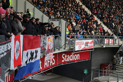 Wij zijn wel weer trots op Ajax. Ook als het even minder gaat. © De Brouwer