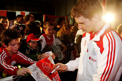 2008: Supportersfeest in Goes. © SV Ajax