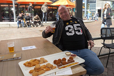 Effe lunchen, ja toch? © Björn Martens