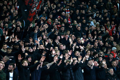 Negentig minuten lang, voor onze club uit Amsterdam. © De Brouwer