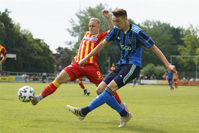 Baas is één van de talenten die hoopt mee te mogen naar Oostenrijk. © AFC Ajax