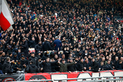 We zien Ajax ploeteren tot in het kwadraat. © De Brouwer