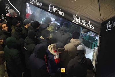 De hotdogs waren hier echt veel te snel op. © De Brouwer