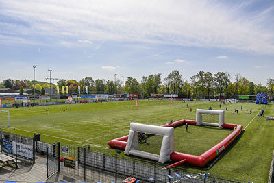 Prima omstandigheden voor een fijne voetbaldag in Barneveld! © Pro Shots