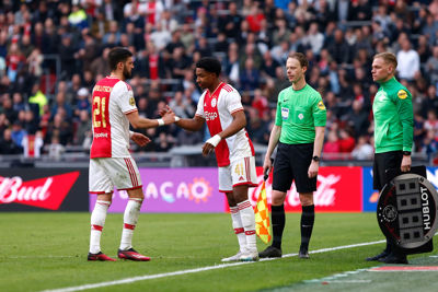 Vos maakt zijn debuut in het eerste elftal. © De Brouwer