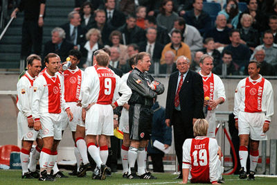 Nog eenmaal met allemaal helden op het veld. © AFC Ajax