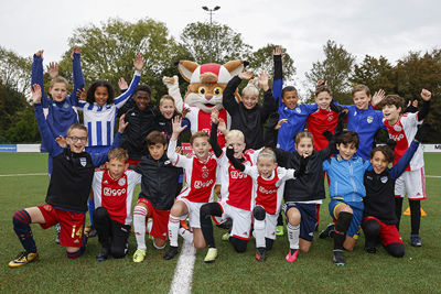 Lucky poseerde weer voor veel foto