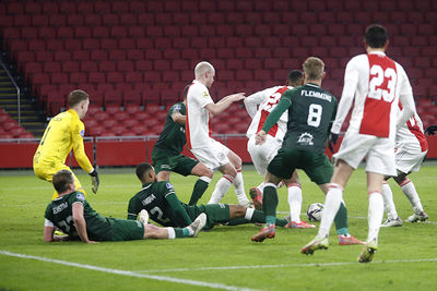 Bij Fortuna oefenen ze op synchroon verdedigen! © De Brouwer