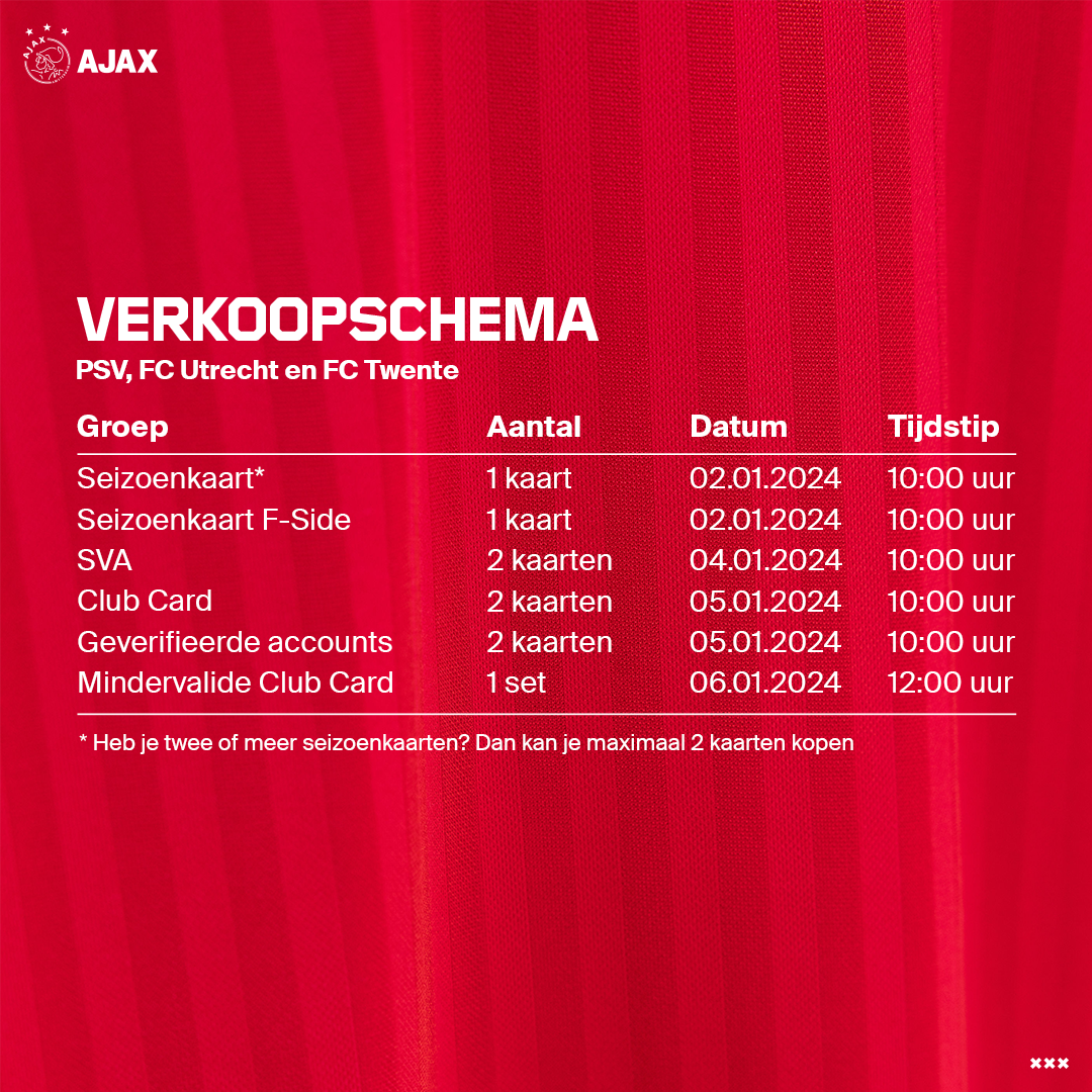 AJAX Verkoopschema PSV Utr Twentepng (2)