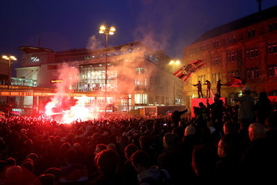 Het centrum van Dortmund is van ons. © De Brouwer