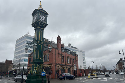 Je herkent Jewellery Quarter aan de grote klok in het midden. © Ajax Life