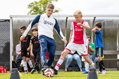 Lekker voetballen met Gaaei. © Pro Shots