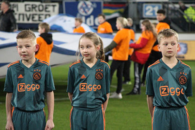 Het kan nu toch niet lang meer duren...? © Ajax Kids Club