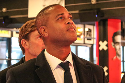 Dan is Kluivert aan de beurt. © Ajax Life