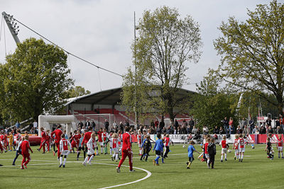 Voetballen op De Toekomst, dat is een thuiswedstrijd! © De Brouwer