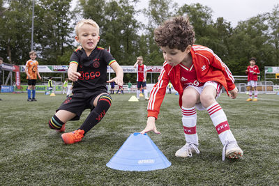 Ze zijn fanatiek in Amstelveen, hoor. © Pro Shots