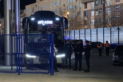 De spelers zitten weer in de bus. Goed slapen mannen! © Ajax Life