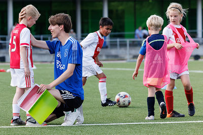 Soms is er au, maar de begeleiders zijn nooit ver weg. © Pro Shots