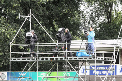 Hoog en niet per se droog. © SV Ajax