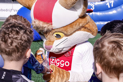 Lucky is lynxbenig, maar rechtshandig. © Pro Shots