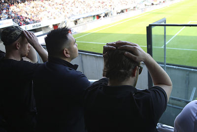 Ajax doet je soms de haren uit het hoofd trekken. © De Brouwer