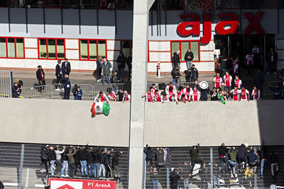 De Arena wordt beklommen. © Björn Martens