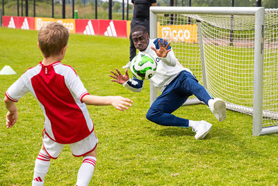 Forbs blijkt heel goed te kunnen keepen. © Pro Shots