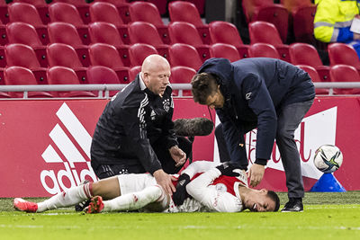 Antony is even uitgedarteld, maar Ajax blijkt te bezitten over wonderwater. © Pro Shots