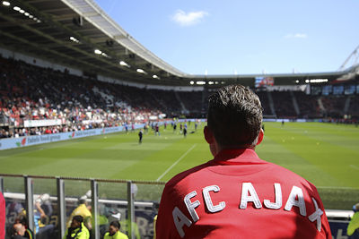 Ideale voetbalomstandigheden! © De Brouwer