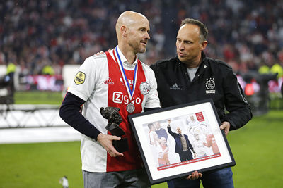 Bedankt voor alles, Erik! Ook namens SV Ajax. © De Brouwer