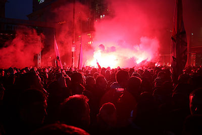 De entrada op Hansaplatz werd uitstekend aangenomen. © De Brouwer