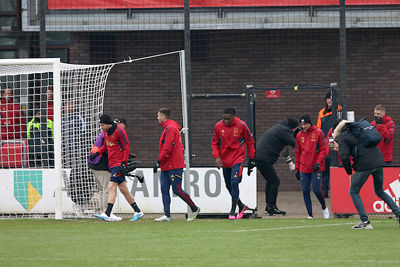 Daar zijn de spelers. © De Brouwer