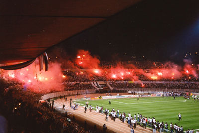 Deze beelden kennen we ook wel van het Olympisch Stadion. © Marcel Wagenmakers