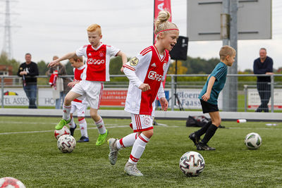 Wij genieten van al het wit-rood-wit. © Pro Shots