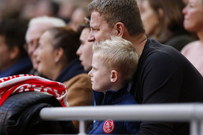 Met papa naar de Johan Cruijff Arena. © De Brouwer