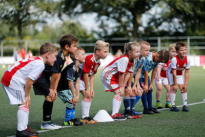 Zijn jullie klaar voor een warming-up? © De Brouwer