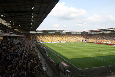 Zo lijkt het uitzicht beter dan in werkelijkheid het geval is. © SV Ajax