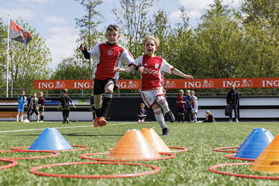 Dit spelletje lijkt een beetje op boter, kaas en eieren. © Pro Shots