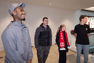 Een persoonlijke rondleiding van Hato door de Johan Cruijff Arena. Tof! © Pro Shots