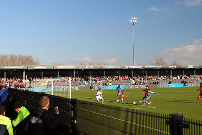 Godts kan de score verdubbelen, maar prikt helaas naast. © De Brouwer