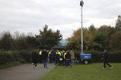 Een Awayday bij Heerenveen, daar hebben we altijd zin in. © De Brouwer