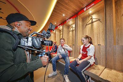 Ajax Kids Clubverslaggever Wessel is weer in topvorm! © Pro Shots