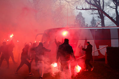 Reken maar dat Klaassen achter één van de raampjes zit te genieten, hoor! © De Brouwer