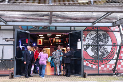 De deuren van Café Ajax Life zwaaien weer open. © Pro Shots