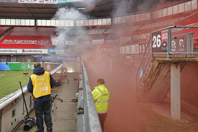 Gaan we weer... De onderbreking is gelukkig van korte duur. © Pro Shots