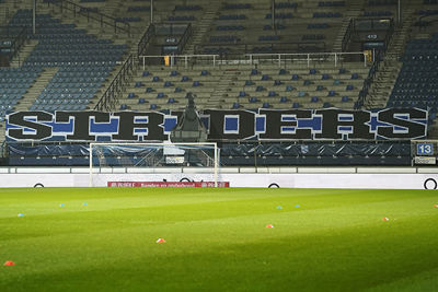 Mooi spandoek, maar we zagen er maar weinig van, eerlijk gezegd... © Pro Shots